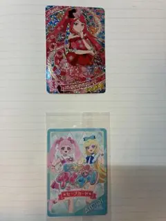 ひみつのアイプリ エレガントジュエルレッド サクラ セーブカード