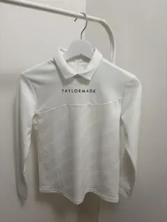 TaylorMade レディース　長袖　ポロシャツ S ホワイトのサムネイル