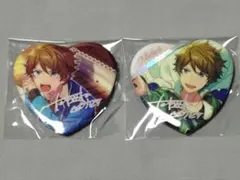 ときメモGS ラウンドワン ハート缶バッジ 葉月珪 - メルカリ