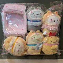 【新品未開封】すみっコぐらし農園 限定てのりぬいぐるみ 5体 ＋ 農園シール 新品未開封】すみっコぐらし農園 限定てのりぬいぐるみ 5体 ＋ 農園