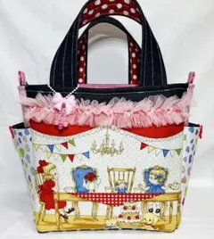 マーガレットandソフィー　サイドポケット付き　トートバッグ