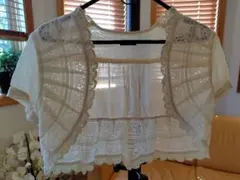GRACE CONTINENTAL レースボレロ アイボリーのサムネイル