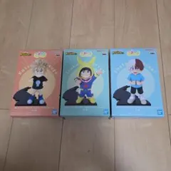 僕のヒーローアカデミア ちあびこ フィギュア 3種セット緑谷出久爆豪勝己轟焦凍