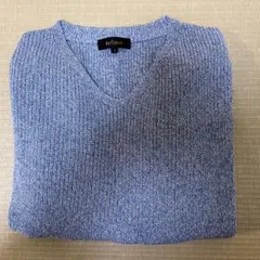 Reflect 七分袖 春ニット　水色　9号　美品