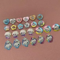 平成レトロ おはじきシールフレーク ぷくぷくあわわちゃん