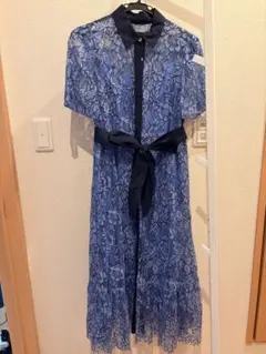 【グレースコンチネンタル】レース花柄オケージョンドレス