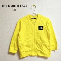 【美品】THE NORTH FACE イエロー トレーナー ジャケット 90
