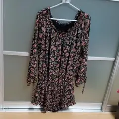 美品♡ROYAL PARTY muse 花柄ワンピース ショートパンツ