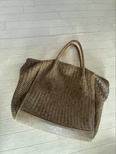 Tiberio Ferretti 編み込みレザートートバッグ 2026年最新】tiberio ferrettiの人気アイテム - メルカリ