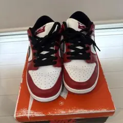NIKE DUNK LOW ホワイト/レッド/ブラック