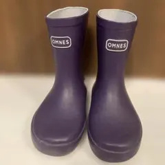 OMNES キッズ レインブーツ パープル 17.0cmのサムネイル