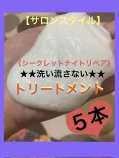 【惜しまれて廃盤】サロンスタイル《シークレットナイトリペア》　1本10g×5本のサムネイル