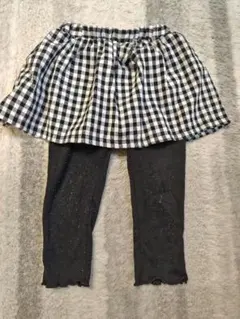 フリル付きスカートとレギンスセット 80cm