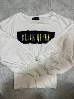 BLACK QUEEN バルーン袖トレーナー