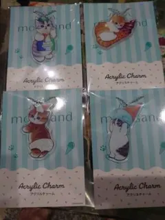 モフサンド アクリルチャーム ４種類セット