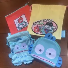 ハンギョドンポーチ 巾着4点セット カプセルトイ