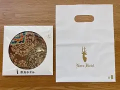 奈良ホテル　正倉院紋様　大判ハンカチ