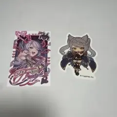 グランブルーファンタジー フラウ フォト風カード チェキ・ステッカー セット