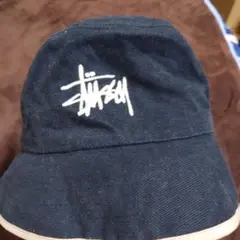 Stussy バケットハット ブラック Mサイズのサムネイル