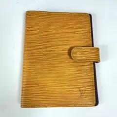 Louis Vuitton Epi 皮革 手帳套 黃色 路易威登 黃色