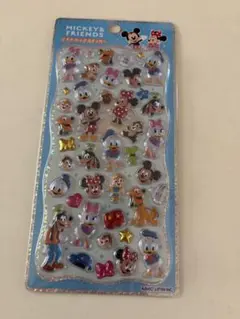 正規品　ミッキー&フレンズ　ディズニー　プチドロップステッカー
