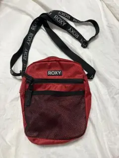 ROXY ロキシー ミニショルダーバッグ サコッシュ レッド×ブラック Y2Kのサムネイル