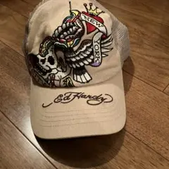 みね様専用　Ed Hardy スカル刺繍キャップ