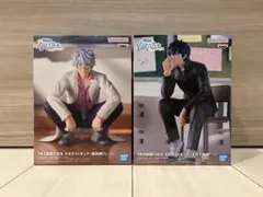 【新品・未開封】 銀魂 ３年Ｚ組 銀八先生 デスクフィギュア 計２点