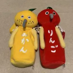 パンどろぼうブロッコリーくじ B賞ペットボトルホルダー りんご みかん