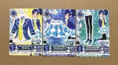 アイカツカード PC ネイビーストライプジャケット コーデ　霧矢あおい