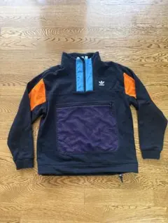 adidas originals ハーフジップ スウェット　Sサイズ