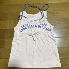 DENIM DUNGAREE タンクトップ ピンクのサムネイル