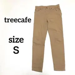 ツリーカフェ　チノパンＳ　スリムフィット　スキニーデニム　ストレッチ　　ベージュ