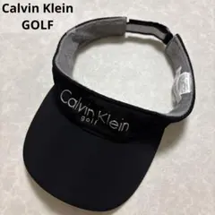 カルバンクラインゴルフ★ビッグロゴ★モノトーンカラー★サンバイザー【レディース】のサムネイル