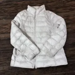 UNIQLO ホワイト パフテックダウンジャケット