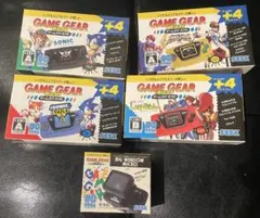 ゲームギアミクロ 4色セット ビッグウィンドーミクロ付 ゲームギア