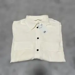 長袖シャツ　バイカラー　タグ付き