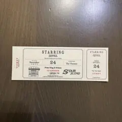 King & Prince POP-UP STARRING 特典ステッカー