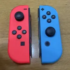 ニンテンドー　スイッチ　ジョイコン　ネオンレッド(L)/ネオンブルー(R) 赤青
