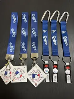 【新品未使用】ドジャース　MLB グッズ　6本セット