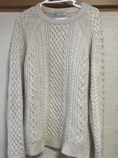 B:MING LIFE STORE アイボリー ニットセーター L