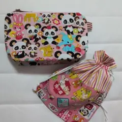 はいから横丁 こけし柄ミニポーチ - メルカリ