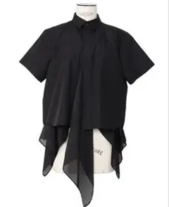【未使用】sacai Poplin x Satin Shirtのサムネイル