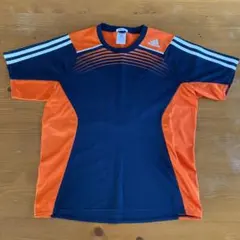 tomoya様専用！adidas ClimaCool ネイビー/オレンジ シャツ