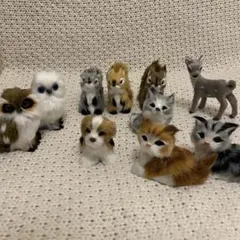 動物インテリア10個セット　置物/フィギュア