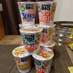 ビッグカップヌードル セット (シーフード・チリトマト・カレー)