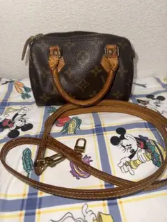 Louis Vuitton モノグラムミニボストンショルダーバッグ