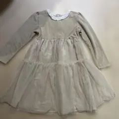 【美品】petit main 130ワンピース