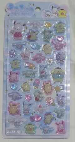 正規品　うるちゅるポップシール　サンリオキャラクターズ