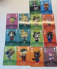 どうぶつの森 あつ森 amiiboカード バラ売り⭕️ししょー ケイト ケント等